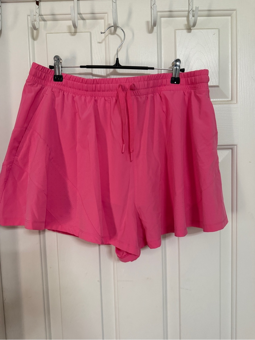 Avia Hot Pink Athletic Drawstring Shorts